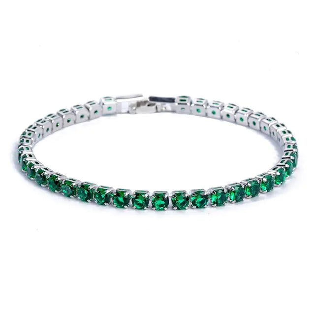 4.0mm Zircon Crystal Bracelet